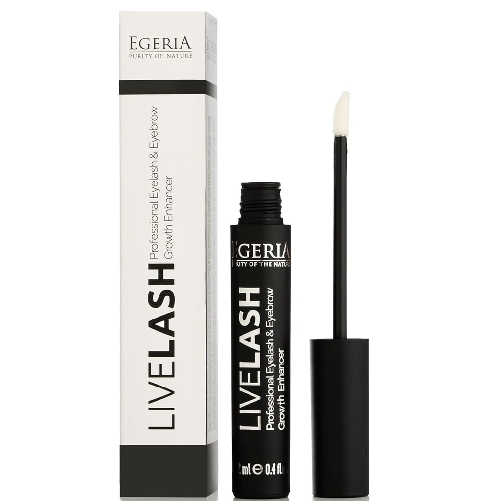 Premium serum za rast trepalnic in eyebrow izboljšanje Egeria, Lash povečanje serum za daljšo, Fuller Thicker Lashes & Brows (1 PCS)