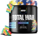 REDCON1 Total War Pre Workout, Rainbow Candy - Beta Alanine + Citrulin Malate Keto prijazno Preworkout za moške in ženske s 320mg kofeina - hitro ukrepanje (30 strežnice)