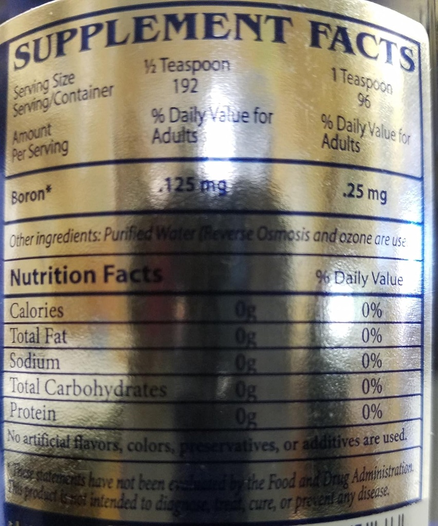 Boron dodatek - Angstrom Boron Liquid Ionic Boron dodatek- 16 oz.