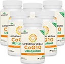 1000 mg liposomski CoQ10 Ubikinol, 360 Veganski softgels, visoka absorpcija Ubikinol CoQ10 dodatek, Aktivni antioksidant oblika koencima Q10 za delovanje srca in proizvodnjo energije