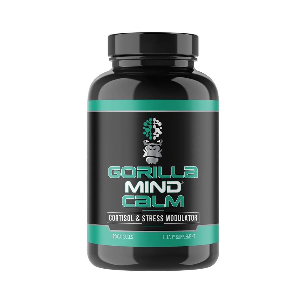 Gorila Mind Calm (120 kapsul) - Močna relaksacija in zmanjšanje stresa 