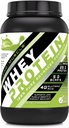 Neverjetna mišica 100% Whey Protein Powder *Napredna formula s sirotkinim izolatom kot primarno sestavino skupaj z ultra filtriranim koncentratom sirotkinih beljakovin (japonska mešanica, 2 Lb)