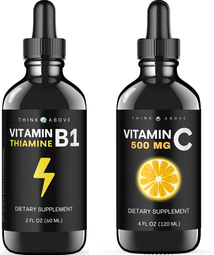 Vitamin B1 Tiamin mononitrat - tekoče kapljice - 2 oz