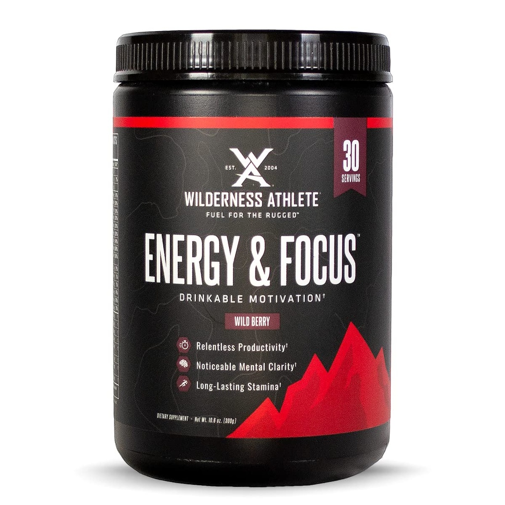 Wilderness Athlete - Energija & Focus 