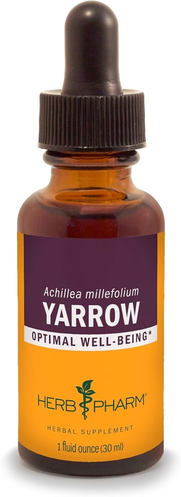 Herb Pharm Yarrow Cvetoče vrhovi tekoči ekstrakt - 1 Ounce