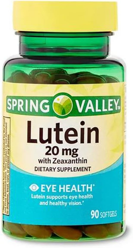 Lutein s prehranskimi dodatki Zeaxnthin, 20 mg, 90