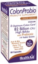 HealthAid ColonProbio 82 milijarda s prebiotiki, 14 sevi, enkrat na dan, 60ct, Optimum Colon Care, Kislina in žolč Resistant, Dairy Free, Gluten Free, Non-GMO, High Bifido