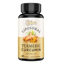 Liposomski kurkumin dodatek 2000mg, 95% standardizirani kurkuminoidni ekstrakt & organski koren prahu s plodovi piperine črni poper (15mg), 60 mehkih gelov