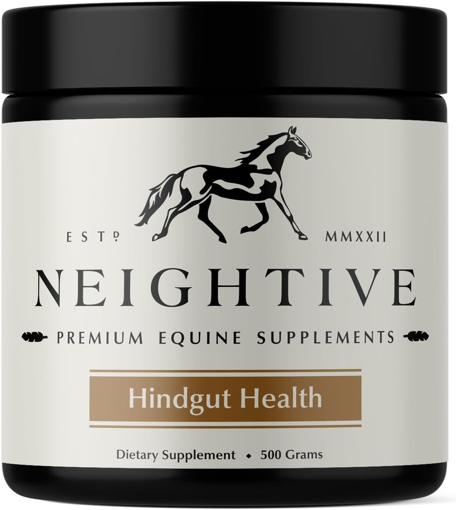 Hindgut Health Supplement by Neightive - Zmanjšajte ulcerji - Relieve Colic, Driskea, in uspešnosti vprašanja pri konjih - Izboljšati vedenje, Appetite, in Coat - Povečanje telesne mase pridobivanje - Equine Gut zdravje