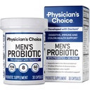 Probiotiki izbora za moške - 70 milijard CFU - 8 sevov - w/Selenium & Organic Prebiotics - Podpira digestivno zdravje, mikrobiome, Colon, & Imuno Health - Napredni moški probiotik - 30ct