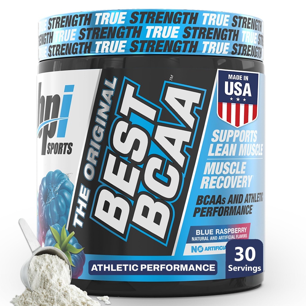 BPI Sports Best BCAA Powder - Podpora za obnovo mišic - razvejane verige aminokislin 