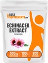 BulkSupplements.com Echinacea Extract Powder - Echinacea Extract, zeliščni dodatek za imuno podporo - Vegan & Gluten Free, 500mg na serviranje, 100g (3,5 oz) (Pack of 1)