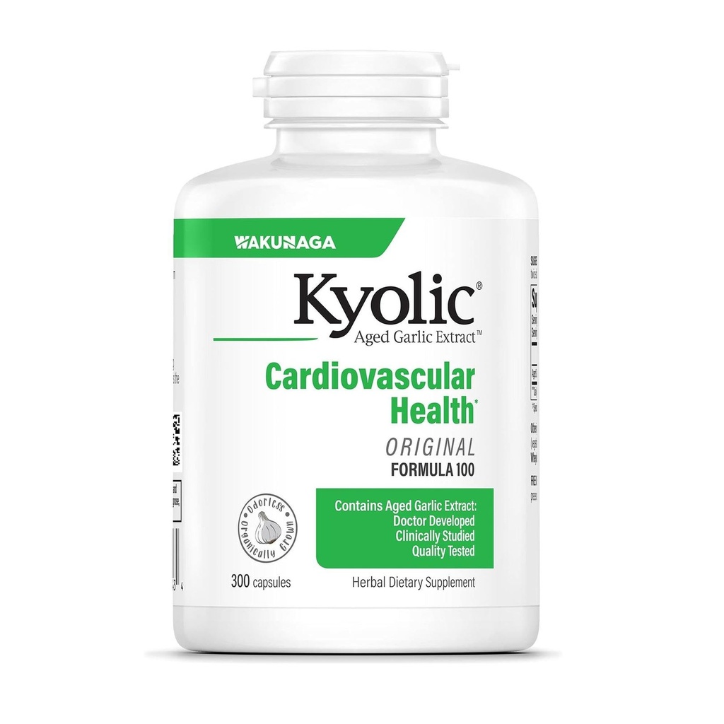 Kyolic Aged Česen Extract Formula 100, Kardiovaskularni