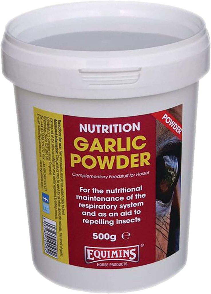 Česen Powder polnilna vrečka, Equimins, Horse Nutrition in dodatki, 3kg