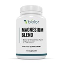 Magnezijev kompleks Dodatek, Celoten spekter magnezijeva mešanica, Magnezijev Glicinat z malatom, Citrat, Taurinate in Glukonat - Visoka absorpcija Magnezijev dodatek, Magnezijev kompleks Kapsule