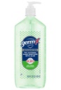 Germ-X Advanced Hand Sanitizer z Aloe in vitaminom E, Ne-Drying Vlažilni Gel, Instant in brez Rinse Formula, Črpalka steklenica, Nazaj na šolske potrebščine, 1 Liter