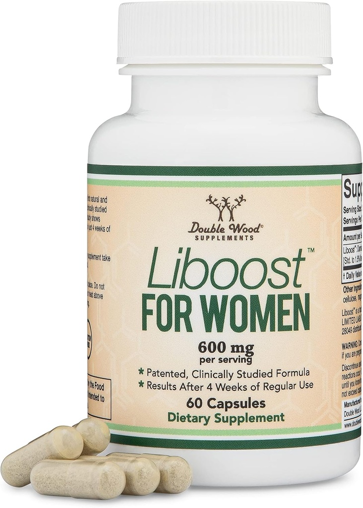 Libido Booster za ženske - Liboost (Damiana Leaf Extract) je patentirana in klinično študija Libido Podpora za ženske (Fast Act - Klinični rezultati v samo 4 tednih dnevne uporabe) z dvojnim lesom