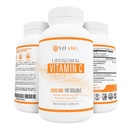 Liposomal Vitamin C 2000mg | Superior Delivery System | 300 Capsules Immune Support & Collagen Booster | High Absorption Ascorbic Acid, High Dose Vitamin c, Zero Soy, 100% Non–GMO