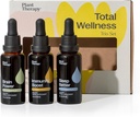 Rastlinska terapija Skupna Wellness Trio Set 30 ml Vsaka od Immunity Boost, moč možganov in bolje spanje