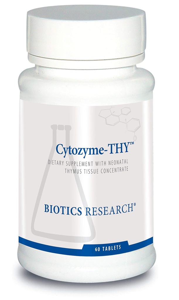 Raziskave na področju biotike Citozyme Thy neonatal Thymus Concentrat, podpira zdravje timusa Gland, zdravi imunski odziv in proces poti, podpira imunski sistem 60 tablet