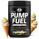 PMD športna črpalka Ultra Caffeine Free - Premium Preworkout Powder & Muscle Pump, večji poudarek, vzdržljivost in regeneracija, Premium Creatine, Arginin & Beta Alanine - Mavrični šerbet (30 strežb)