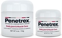 Penetrex Joint & Muscle Therapy Duo - Pomirjujoče olajšanje za hrbet, vrat, roke, noge in živci - Rub z Arnica, Vitamin B6 MSM & Boswellia - 2oz, 4oz