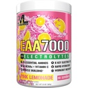 Evlucijska prehrana EAA7000 + Elektroliti - Pre & Post Wordout Powder - Muscle Building + Recovery Supplement - 7g EAAs + 5g BCAA + 6 Ključni elektroliti - hitra hidracija - 30 Servis - Roza limonada