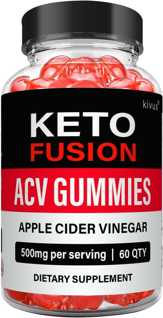 Keto Fusion Gumies - Keto Fusion ACV Gumies (enojni, 60 Gumies)