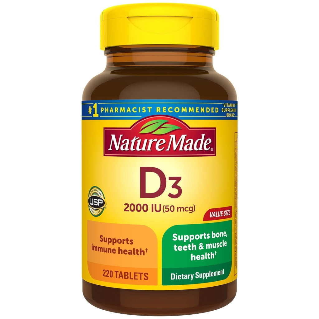 Nm Vitamin D 2000oiu Size 220ct Pv Vitamin D 2000oiu 220ct