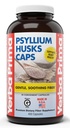 Yerba Prima Psyllium Husks Caps, 625 mg, 400 Kapsule - Naravna vlaknina za moške in ženske - regularnost dodatek