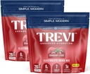 TREVITM brez sladkorja Elektroliti - pijača Mix Hidracija Powder Packets - 56 Count - brusnični Lychee