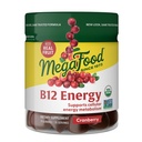 MegaFood Vitamin B12 Energy Gumies - Vegan - Z metil B12 Vitamini za podporo Celularna proizvodnja energije - Cranberry - Dnevni vitamin B12 dodatek - USDA Organic - 70 Gummies, 35 Servinges