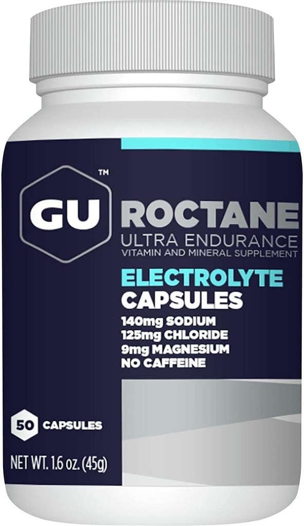 GU Roctan Elektrolit Kapsule Ena barva, 50 Caps