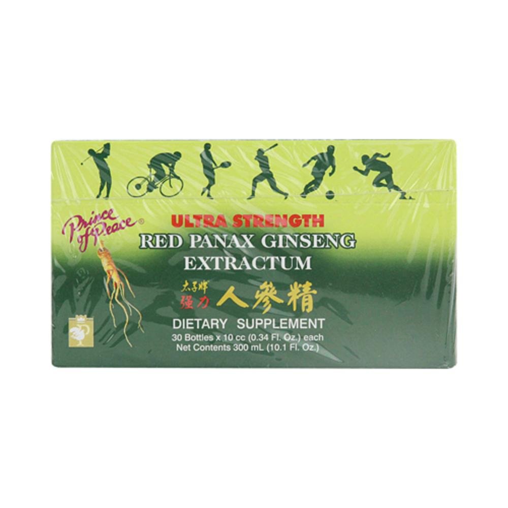 Princ miru Ultra moč Red Panax Ginseng ekstraktum 10 cc viale -- 30 vial