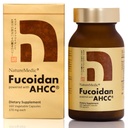 Fucoidan Powered with AHCC® Brown Seaweed Immunitete dodatek z visoko čistostjo organsko Mekabu Mozuku Agaricus 1 steklenica - 160 Zelenjavne kapsule Izdelano na Japonskem