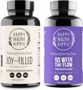 Happy Healthy Hipie Pojdi z Flow Menopause podporo in veselje zapolnjeno podporo razpoloženja