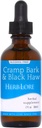 Herb Lore Cramp Bark & Black Haw Tinkture – Alkohol brez tekočine Herbal Menstrual Cramp dodatek kapljice za obdobje Cramps, mišice tension & Uterine podpora (2 fl oz)