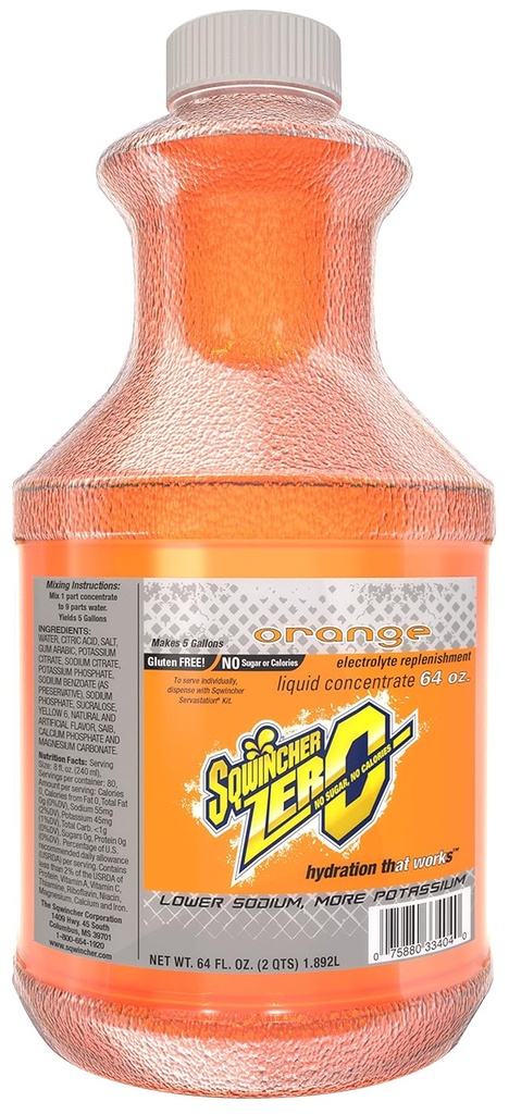 Sqwincher Zero Liquid Concentrate 