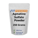 Agmatin sulfat v prahu 250 gramov (več velikosti) Jakost in črpalka (nitrični oksid) 100% Pure Agmatine Powder, Vegan, Gluten-free
