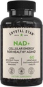 Crystal Star NAD+ (60 tablet) - Patented NAD za celično energijo in zdravo staranje - klinično dokazano učinkovitejši od nikotinamida Riboside - 30 dnevna dobava - Non-GMO
