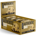 Verodostojna Bar Čokolada Cookie Dough Protein Bars - Nadomestne beljakovinske čokoladice w/ 15g sirotkinega proteina izolat, Peanut Butter Foundation, zdrave maščobe, naravno sladkane - 12 Pack
