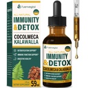 Cocolmeca Bark Immuniteta & Detox kapljica, Herbal Extract s Polipodium Leucotomos Sarsaparilla mleko Thistle dodatek podpora razstrupljanje, imunski sistem, prebavnega zdravja. 2oz
