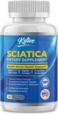 Sciatic Nervi Relief: Advanced Support Supplement for Sciatica – Potent Alpha Lipoic Acid & Kurkuma & Herbal Relief Sestavine – Izdelane v ZDA, 120 Kapsule (120 Count (Pack of 1), brez arome)