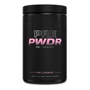 PWDRS pred-workout prah, Vse naravno Pred vadbo za energijo, črpalko, vzdržljivost in moč, s kofeinom (Pink limonada)