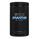 PWDRS pred-workout prašek, vse naravno Pred vadbo za energijo, črpalko, vzdržljivost in moč, s kofeinom (Frostbit)