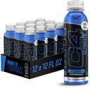 Cellucor C4 Ultimate Nekarboniran nič sladkorni energijski napitek, Predworkout pijača + Beta Alanine, 12 Fl Oz (Pack of 12)