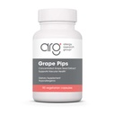 Alergija Raziskovalna skupina Grozdni Pips - Grozdno seme ekstrakt, Proantocianidini, Polifenoli, Zeliščni dodatek, Organic, 300 mg Kapsule - 90 Število