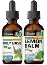 BIO KRAUTER Sveti Bazilij Tinktura 2 Fl. Oz. & Lemon Balm Tinktura 2 Fl. Oz.