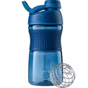 BlenderBottle SportMixer Shaker steklenica kot nalašč za beljakovinske Shake in Pre Workout, 20-Ounce, mornarica