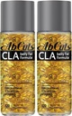 CLA Belly Fat Formula - 120 Easy-to-Swallow Softgels - Omega 3 ribje olje, Laneno olje in vitamin E - pomaga povečati oskrbo z antioksidanti in zdravo telo sestava (Pack of 2)